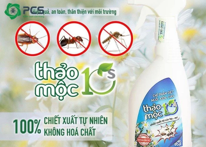 Thuốc diệt gián thảo dược 10S